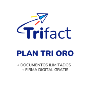 PLAN TRI ORO - FACTURACIÓN ELECTRÓNICA
